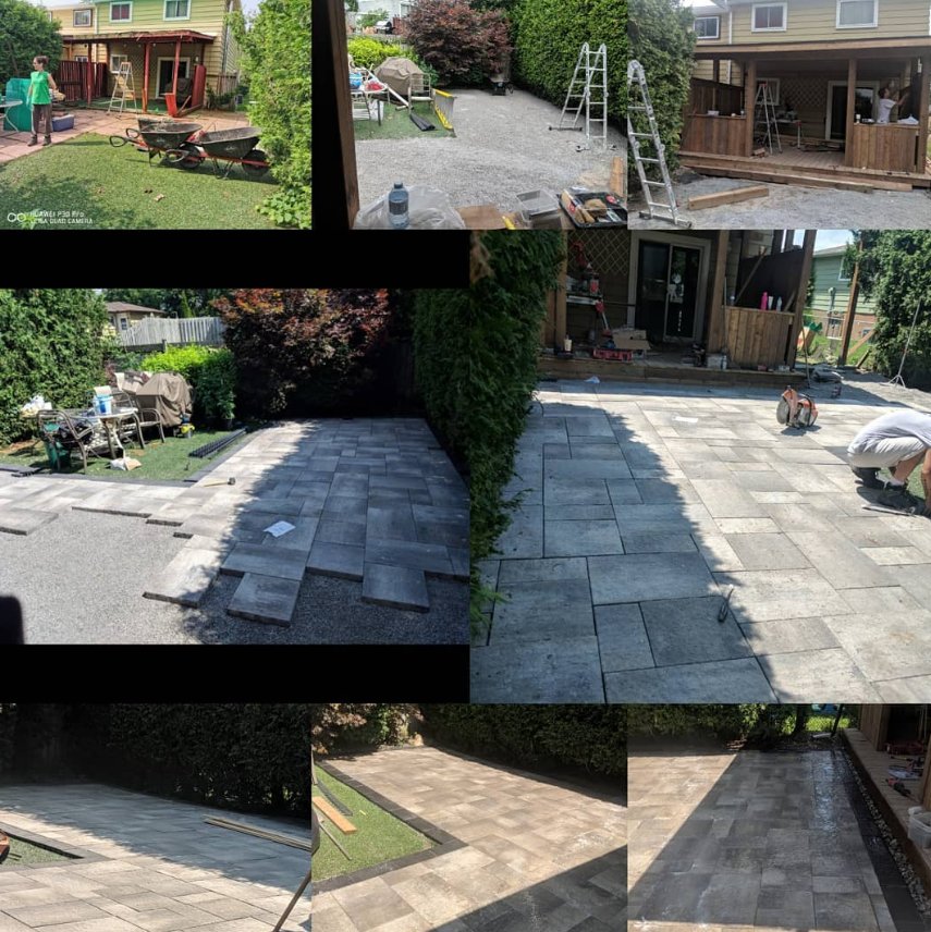 DL Landscaping landscaping work