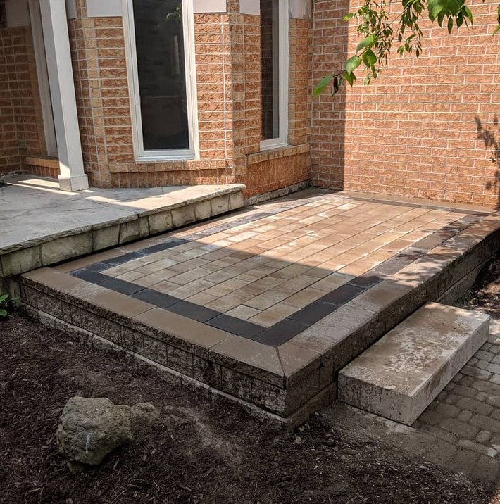 DL Landscaping landscaping work